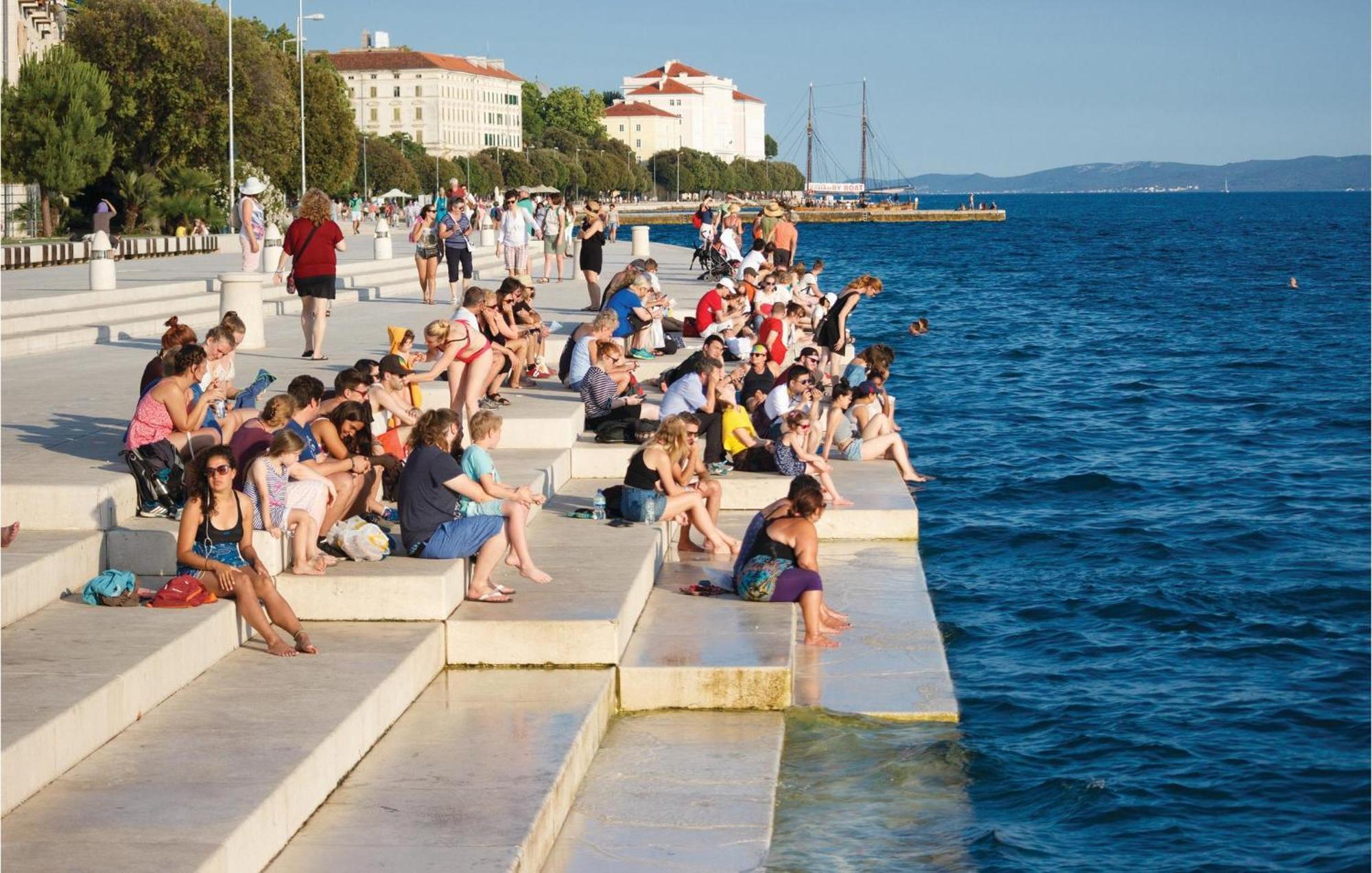 Nice Apartment In Zadar With Wifi Exterior foto